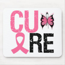 Cure Breast Cancer Mouse Mat