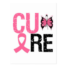 Cure Breast Cancer Postcards