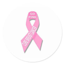 cure breast cancer stickers