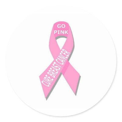 cure breast cancer stickers by unclegear