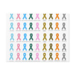 cure cancer postcard