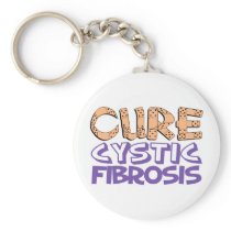 Cure Cystic Fibrosis Keychain