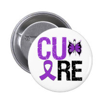 Cure Fibromyalgia Pinback Buttons