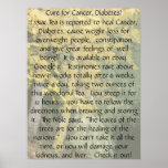 Cure for Cancer & Diabetes Print