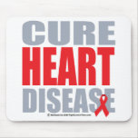 Cure Heart Disease Mousepads