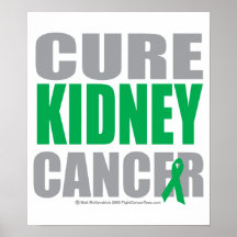 Cure Kidney Cancer Print