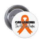 Cure Leukaemia For My Twin Brother Button