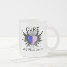 Cure Male Breast Cancer Mug