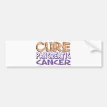 Cure Pancreatic Cancer Bumper Stickers