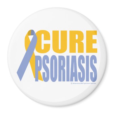 Cure Psoriasis Refrigerator Magnets by fightcancertees