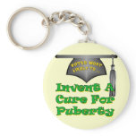 Cure Puberty Keychain
