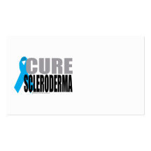 Cure Scleroderma Business Card Template