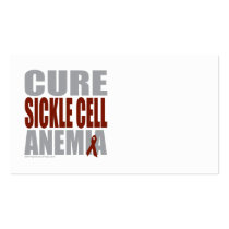Cure Sickle Cell Anemia Business Card Templates