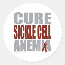 Cure Sickle Cell Anemia Stickers