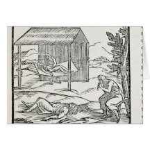 Curing the Sick, Natives of Hispaniola Cards