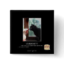 Curiosity Pinback Button