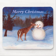 Curiosity Christmas Mousepad