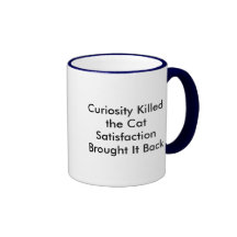 Curiosity Killed the Cat Mugs