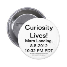 Curiosity Lives Mars Landing 10:32 PM PDT 8-5-2012 Pin