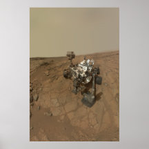 Curiosity Rover Posters