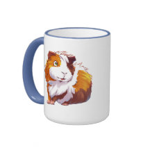 Curious Guinea Pig Coffee Mug