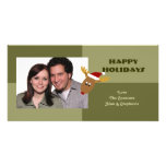 Curious Reindeer Holiday Photo Cards