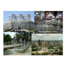 Curitiba - Paraná Cartões Postais
