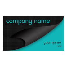 Curl #204 business card template