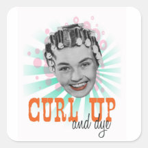 Curl Up and Dye Stickers