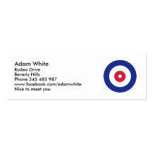 Curling Business Cards