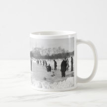 Curling in Central Park NYC Mug