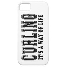 Curling It's way of life iPhone 5 Cases