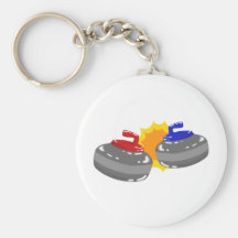 Curling Keychain