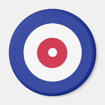 Curling Refrigerator Magnet