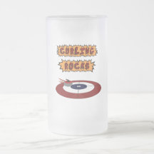 Curling Rocks Coffee Mugs