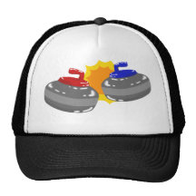 Curling Trucker Hat