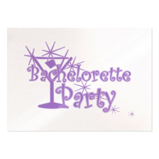 CurlMartiBachettePpurple Business Style Card Business Card Template