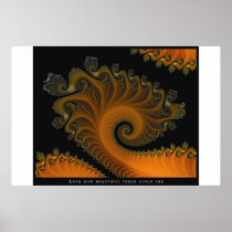 Curls - The Digital Art Poster