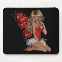 Curly Blonde 3D Fairy in Pink