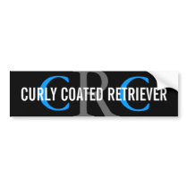 Curly Coated Retriever Breed Monogram