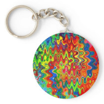 Curly Colours Keychain