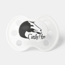 Curly Horse Baby Pacifiers