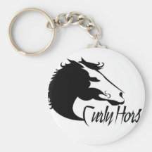 Curly Horse Keychains