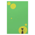 Curly Kitty & Moon Stationery