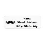 Curly Mustache labels