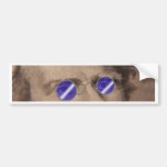 Currency in sunglasses bumper stickers