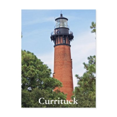 Currituck Lighthouse Postcards by lighthouseenthusiast