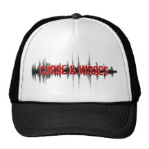 Curse & Kisses Sound wave Hat