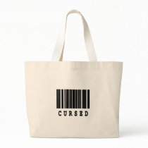 cursed barcode design bag