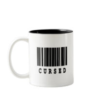 cursed barcode design mugs